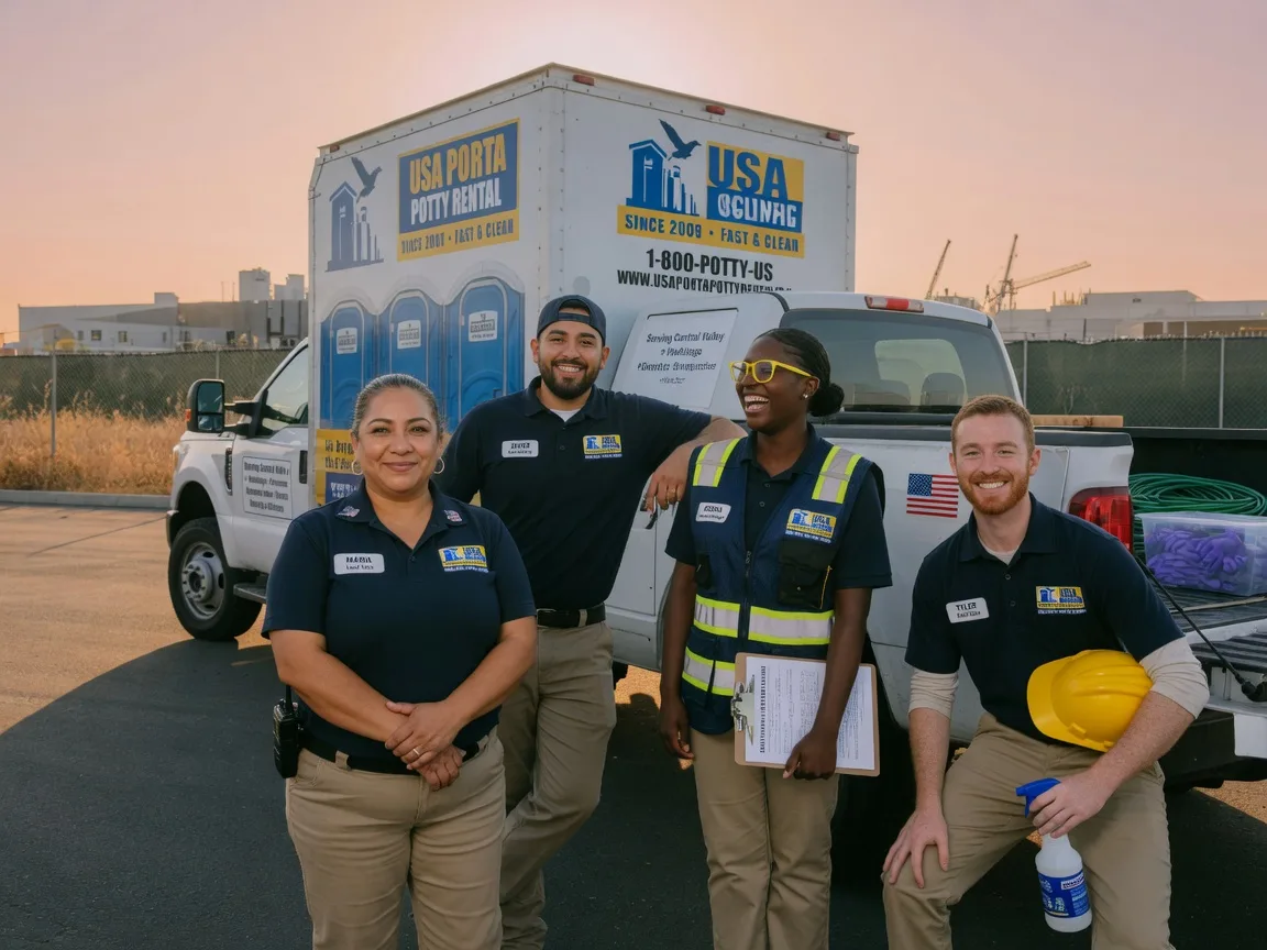 Porta Potty Rental company in Mariposa, CA